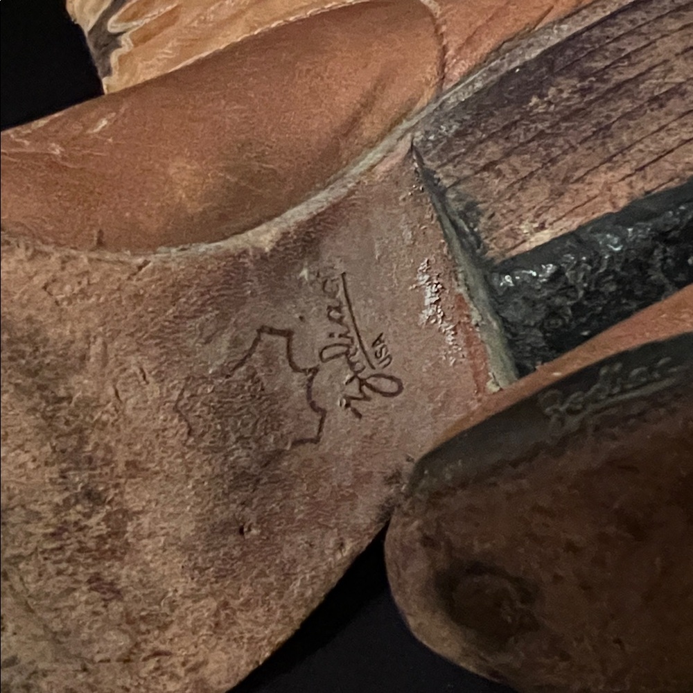 Zodiac Women's Tan Cowboy Boots - Picture 12 of 15